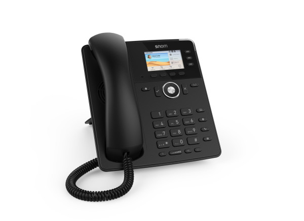 Snom D717 IP Desk Phone Black: 6 SIP accounts