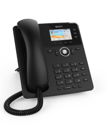 Snom D717 IP Desk Phone Black: 6 SIP accounts