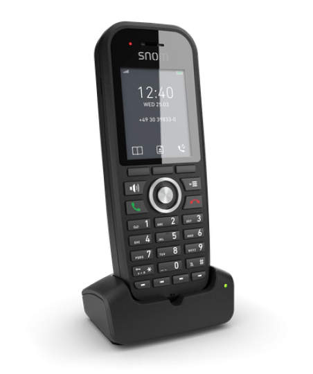 Snom M30 DECT handset for DoubleCell M400 e M900. B/W screen