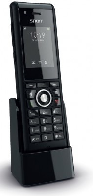 Snom M85 DECT handset: Color screen, 17 hours in conversation, IP65