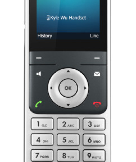 Yealink W56H, DECT-IP Handset- compatibile con W60P/B, display da 2.4" a colori, 30 ore in chiamata